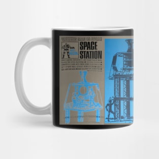 Major Matt Mason - SPACE STATION - Distressed, Authentic Mug